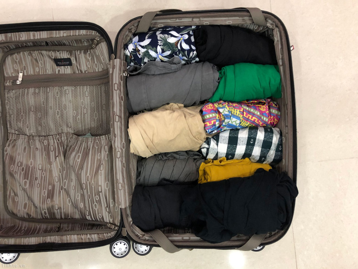 hướng dẫn, mẹo xếp đồ vali gọn gàng tiện dụng cho mùa du lịch