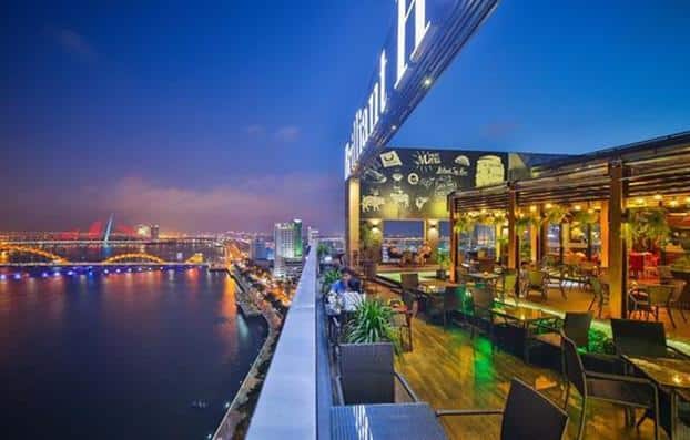 vui chơi, top 12 quán rooftop đà nẵng chill cực đỉnh, thu hút nhất