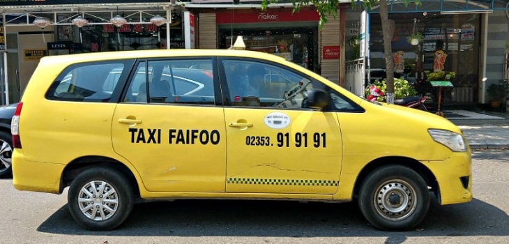 di chuyển, top 8 hãng taxi hội an chất lượng tốt, giá cả hợp lý