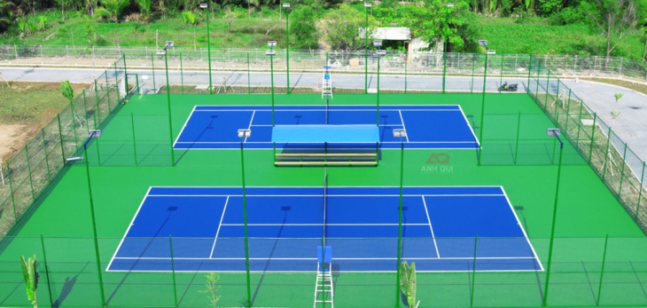 kích thước sân tennis chuẩn quốc tế