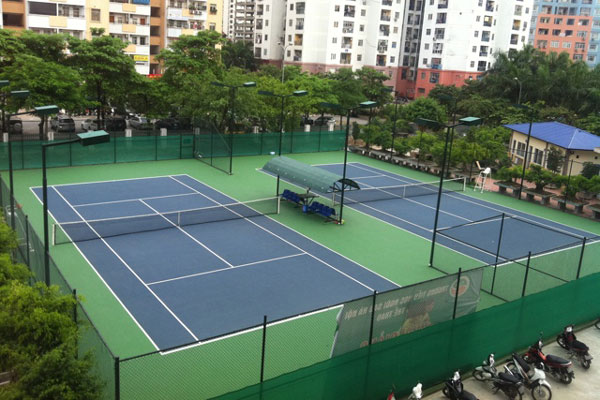 kích thước sân tennis chuẩn quốc tế