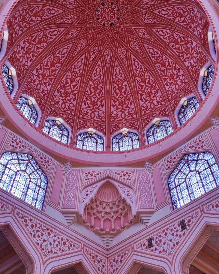 ăn uống malaysia, bảo tàng malaysia, du lịch malaysia, khách sạn malaysia, tour malaysia, vé máy bay, điểm đến, nhà thờ hồi giáo putra mosque – “thánh đường màu hồng” đẹp lộng lẫy