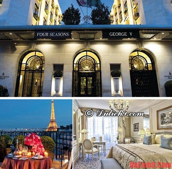 Khách sạn sang trọng, đẹp, cao cấp ở Paris gần điểm du lịch, Điểm Đẹp