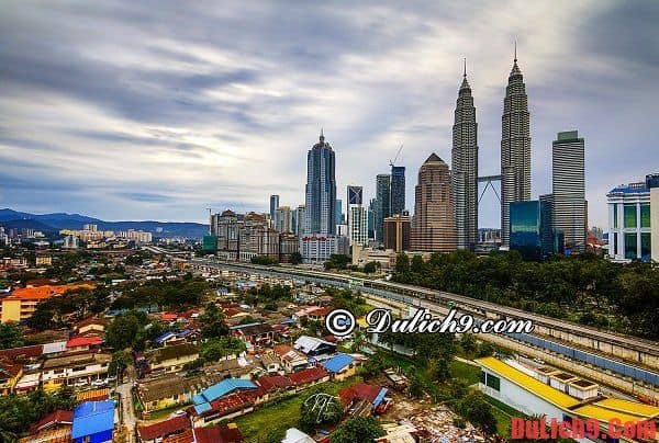 Kinh nghiệm, hướng dẫn du lịch Kuala Lumpur tiết kiệm, an toàn chi tiết