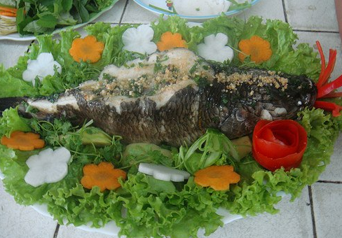 ẩm thực, món ăn ngon, thơm lừng với cách nấu cá rút xương hấp nước dừa