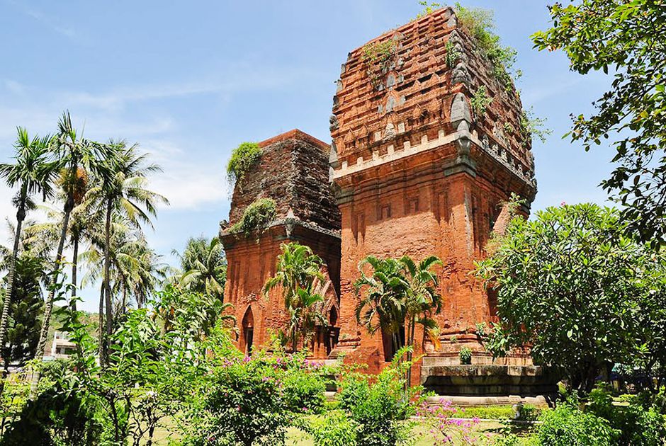 tháp đôi quy nhơn, tháp đôi quy nhơn – công trình kiến trúc chăm độc đáo