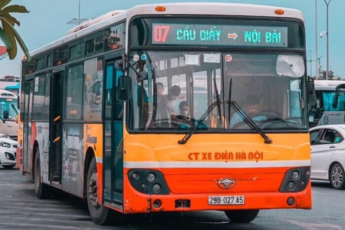 'tất tần tật' thông tin về 7 tuyến xe buýt đi Nội Bài