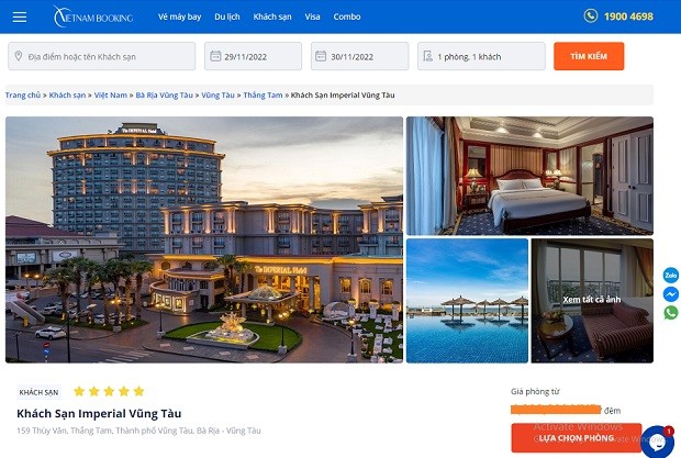 điểm đẹp, review khách sạn imperial vũng tàu – phong cách như “cung điện”