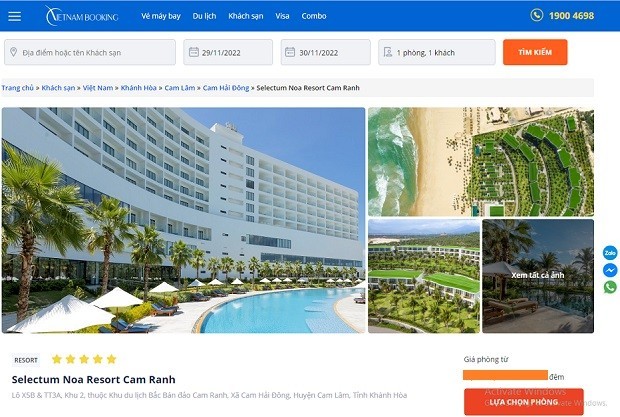 điểm đẹp, review selectum noa cam ranh – resort đạt chuẩn 5 sao quốc tế