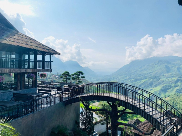 homestay, the mong village resort sapa – resort view thung lũng ý hồ cực đẹp