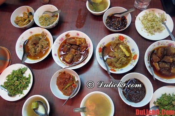 Ăn ở đâu ngon, bổ, rẻ khi du lịch Bagan?, Món Ngon