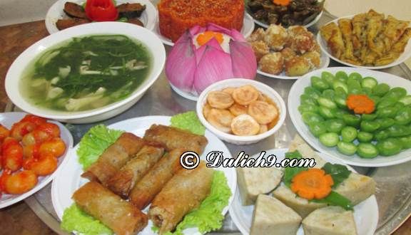 List ngay các quán ăn chay ngon, giá rẻ quận Hải Châu Đà Nẵng, Món Ngon