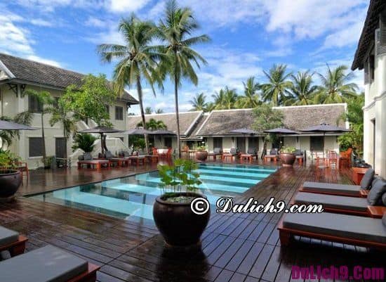 Khách sạn cao cấp ở Luang Prabang tiện nghi, view đẹp, Điểm Đẹp
