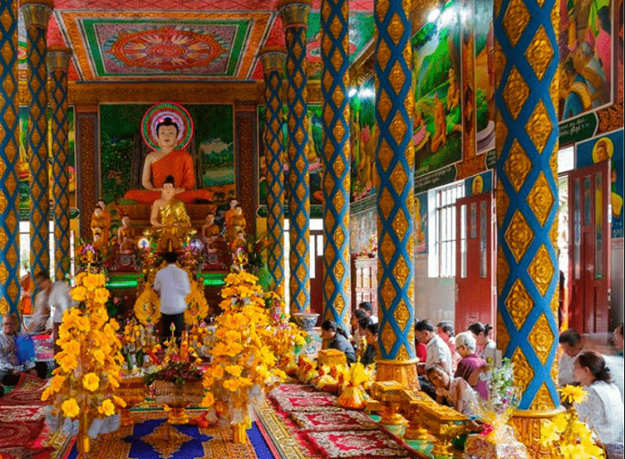 chùa kà ốt tây ninh, khám phá, trải nghiệm, tham quan chùa kà ốt tây ninh có kiến trúc khmer độc đáo