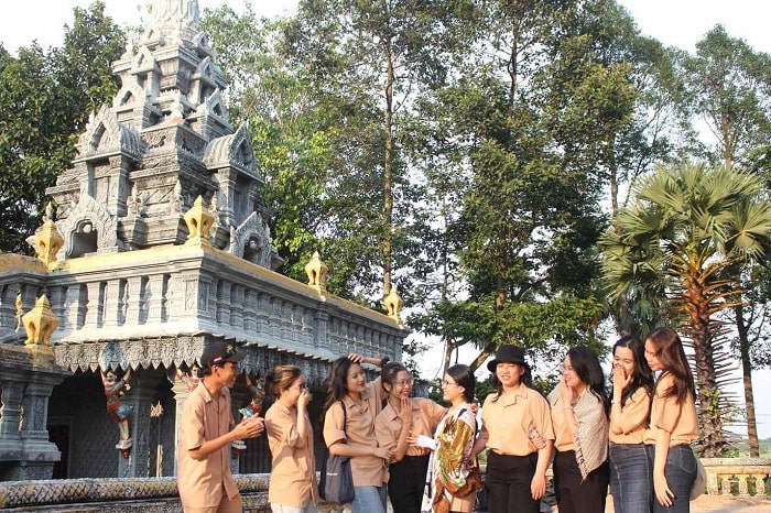 chùa kà ốt tây ninh, khám phá, trải nghiệm, tham quan chùa kà ốt tây ninh có kiến trúc khmer độc đáo