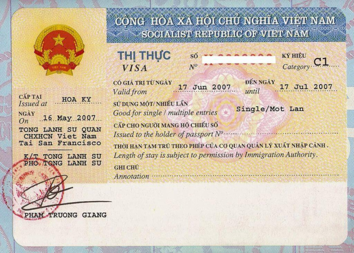 Lệ phí cấp visa cho người nước ngoài cập nhật năm 2023, Khám Phá