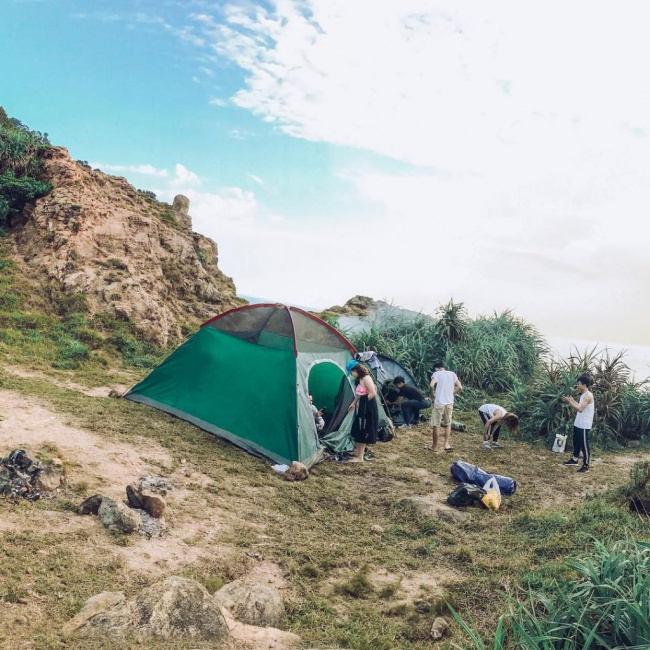 cắm trại ở đà nẵng ‘cực vui’ chỉ dân phượt mới biết