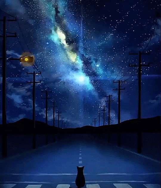 Hình nền ảnh anime bầu trời đêm đẹp nhất cho điện thoại và máy tính