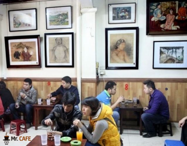cafe lâm nguyễn hữu huân – quán cafe lâu đời bậc nhất hà nội