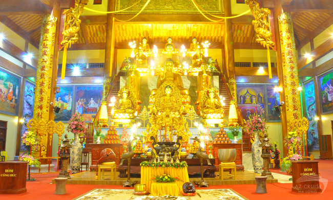 chùa ba vàng, kinh nghiệm du lịch chùa ba vàng quảng ninh đầy đủ nhất năm 2022