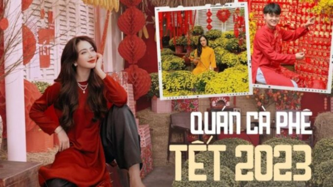 coffee shop, lunar new year, tet photo shoot, traditional market, traditional new year, catching up with the old-fashioned tet trend, many cafes in ho chi minh city decorated “back then” to welcome young people to “virtual life”.