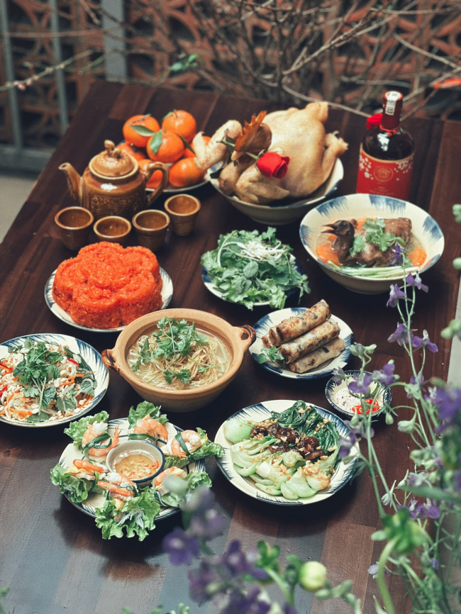 bowls of rice, delicious dishes, delicious dishes on tet holiday, hanoians, squid and bamboo shoot soup, tet full of joy, bat trang squid bamboo shoot soup – a delicious dish that ‘lucky’ that is indispensable in the tet tray