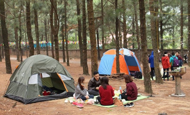 review 15 địa điểm cắm trại gần hà nội đẹp và rộng thoáng nhất