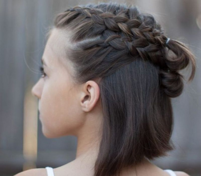 những kiểu tóc đẹp cho học sinh nữ cấp 2 đơn giản hiện đại