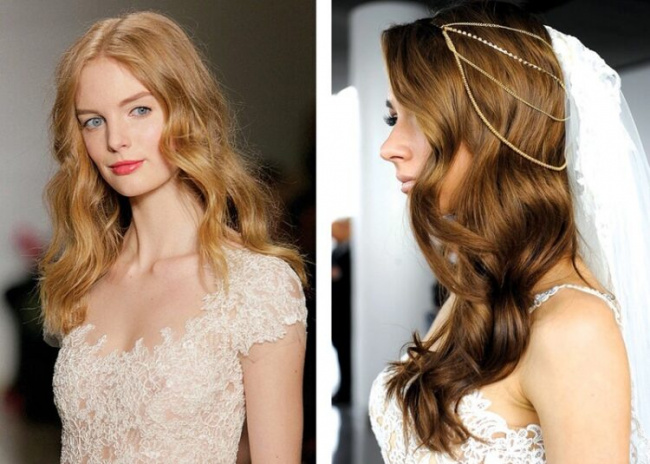 top 15+ mẫu tóc cô dâu xõa đơn giản, sang trọng để nàng tỏa sáng ngày trọng đại
