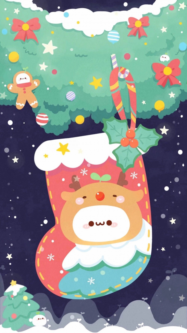 Cute Christmas iPhone Wallpapers - Top Những Hình Ảnh Đẹp