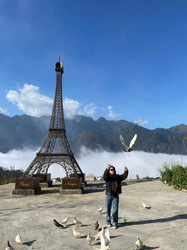 duc hoa district, eiffel tower, long an province, my hanh bac commune, provincial road 9, vietnam check-in, check in the eiffel towers vietnamese version, and enjoy the ‘french beauty’ without going far