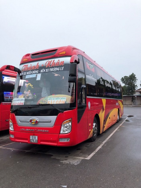 Xe khách tuyến đường Bình Định – Hải Phòng