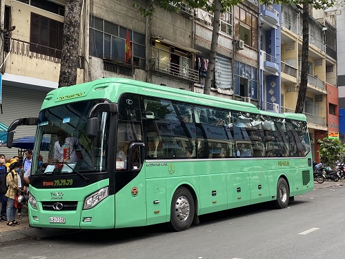 Xe khách tuyến đường Quảng Ngãi – Nha Trang