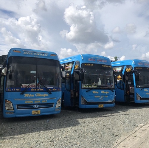 Xe khách tuyến đường Bình Thuận – Cần Thơ
