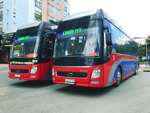 Xe khách tuyến đường Quảng Ngãi – Hồ Chí Minh