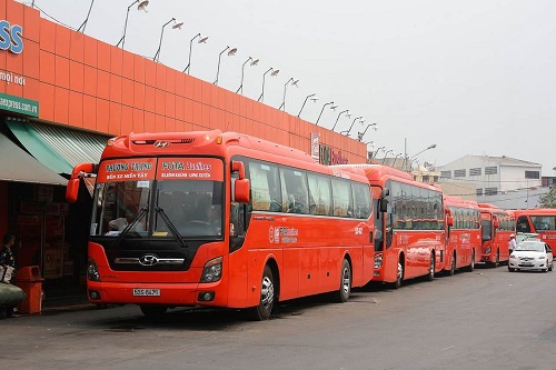 Xe khách tuyến đường Tiền Giang – Huế