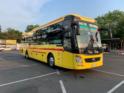 Xe khách tuyến đường Bình Phước – Hà Nội