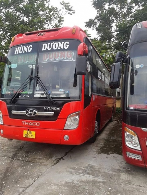 Xe khách tuyến đường Yên Bái – Hồ Chí Minh