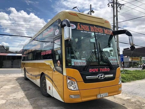 Xe khách tuyến đường Hậu Giang – Hồ Chí Minh