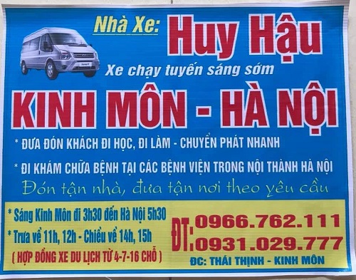 Xe khách tuyến đường Bắc Giang – Hải Phòng