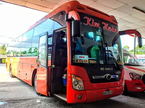 Xe khách tuyến đường Trà Vinh – Hồ Chí Minh
