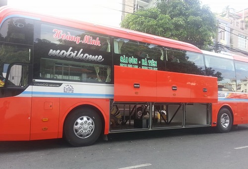 Xe khách tuyến đường Kiên Giang – Cần Thơ