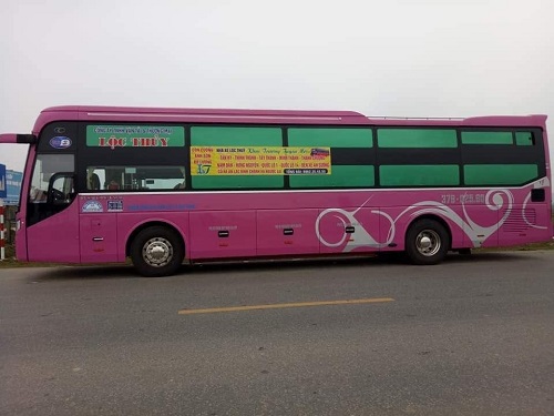 Xe khách tuyến đường Hà Tĩnh – Nha Trang