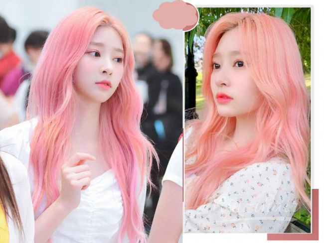 cách nhuộm tóc hồng pastel lên màu đẹp nhất