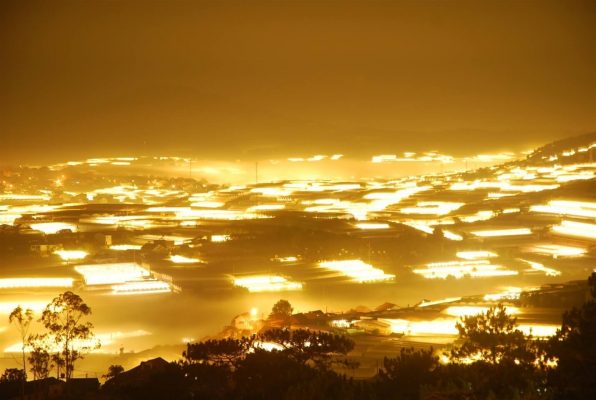 top 10 beautiful view cafes in da lat at night
