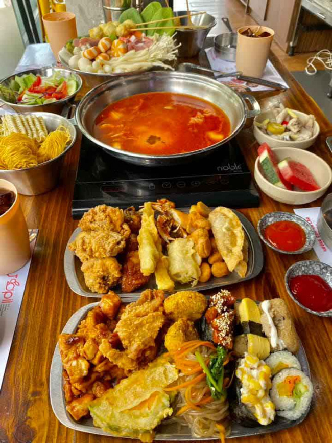 joopii – địa điểm ăn lẩu tokbokki thả ga, không lo về giá