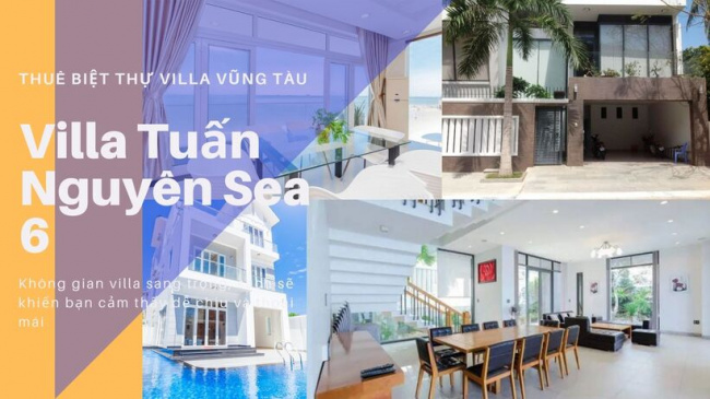 20 biệt thự villa vũng tàu giá rẻ đẹp view biển cho thuê nguyên căn