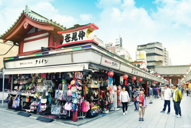 top 6 khu phố mua sắm shotengai “xịn” nhất tokyo mùa xuân