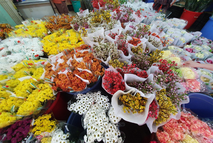 nghỉ dưỡng, chợ hoa quảng an – thiên đường hoa tươi giữa lòng hà nội