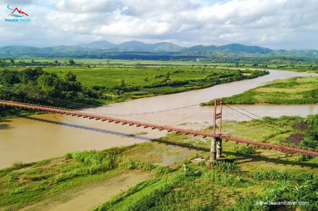 cầu treo kon klor kon tum - lãng mạn nối liền hai bờ sông đăk bla